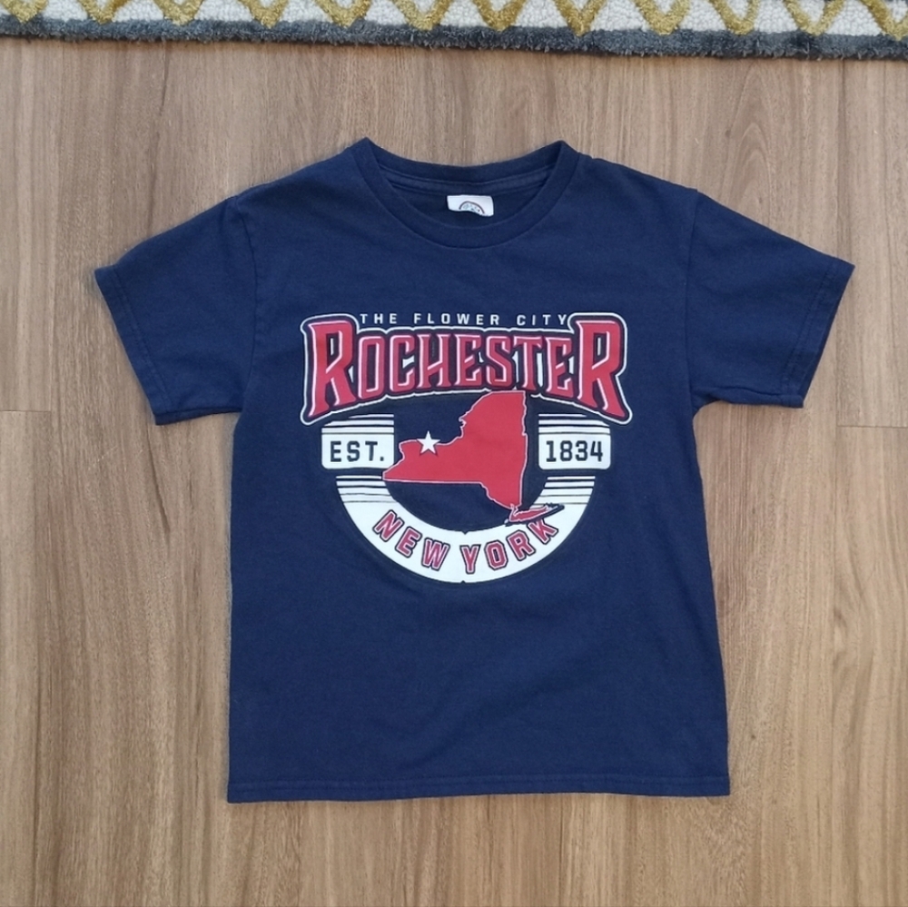 Delta Boys The Flower City Rochester, NY T-Shirt. Size 7